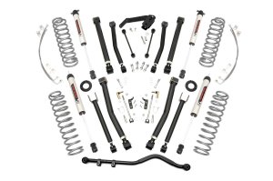Jeep Wrangler Suspension Lift Kit - Front + Rear - Rough Country - 4 Inch Lift Kit | X-Series | V2 - '07-'10